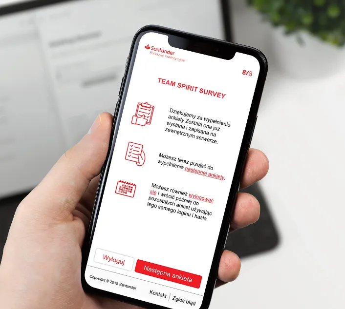 Santander badanie ankietowe online